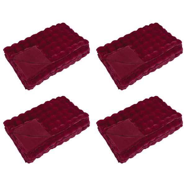 vidaXL Libisemiskindel kunstk&uuml;&uuml;liku karvaga tekk Olite 4 tk 8.1 kg
