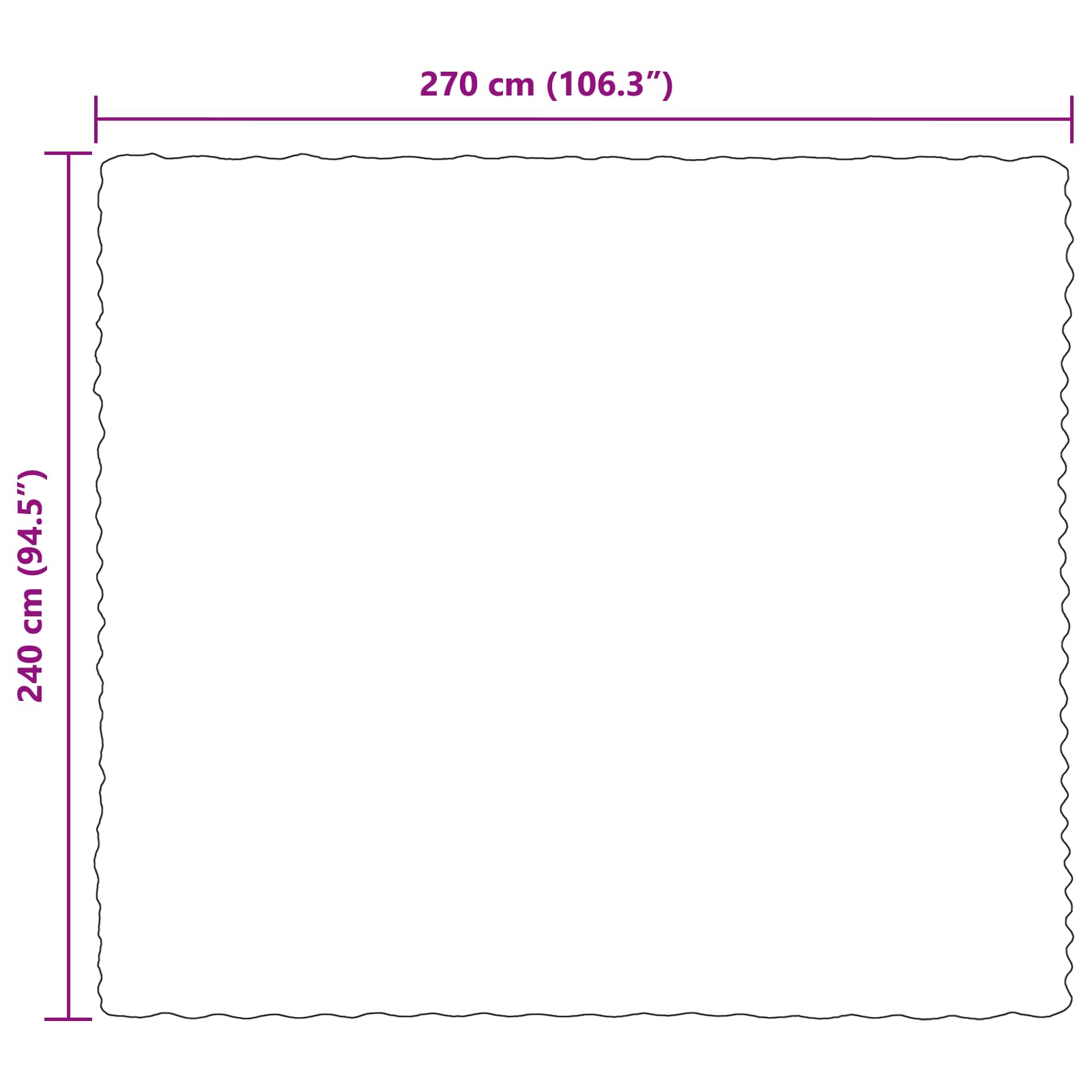 Valejõhvikaristu tekk 4 pcs Bordeaux punane 240 x 270 cm - Image 11