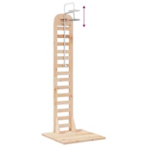 Venkovní sprcha 223 cm Masivní borové dřevo a nerezová ocel - obrázek 9