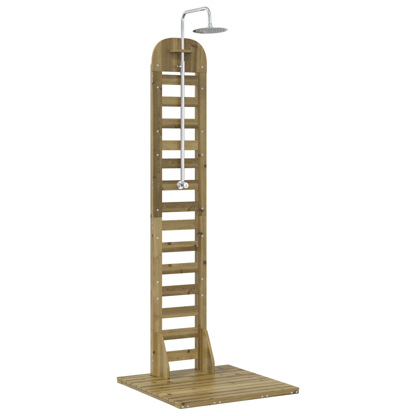 Buitendouche 223 cm Geïmpregneerd dennenhout en roestvrij staal image 2