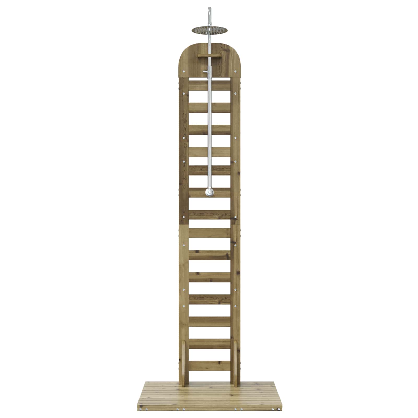 Buitendouche 223 cm Geïmpregneerd dennenhout en roestvrij staal image 4