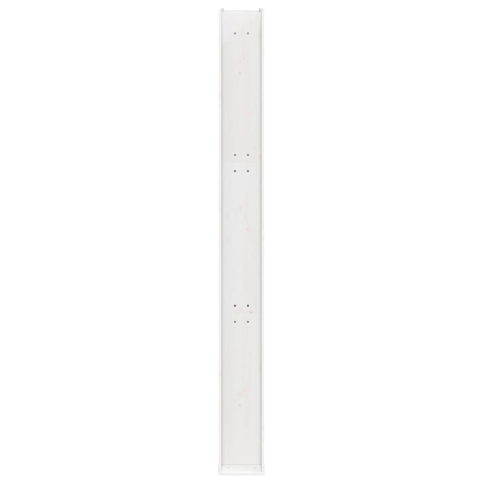 Buitendouche 226 cm Massief grenenhout en roestvrij staal Wit image 5