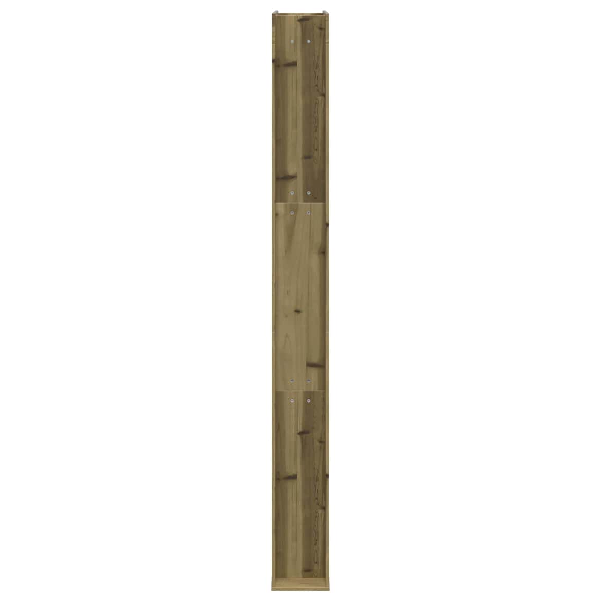 Udendørs bruser 226 cm Imprægneret fyrretræ og rustfrit stål - Billede 5