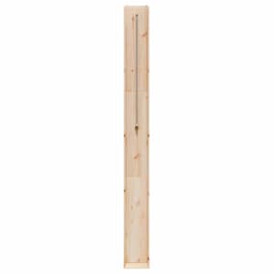 Venkovní sprcha 226 cm Masivní borové dřevo a nerezová ocel - obrázek 5
