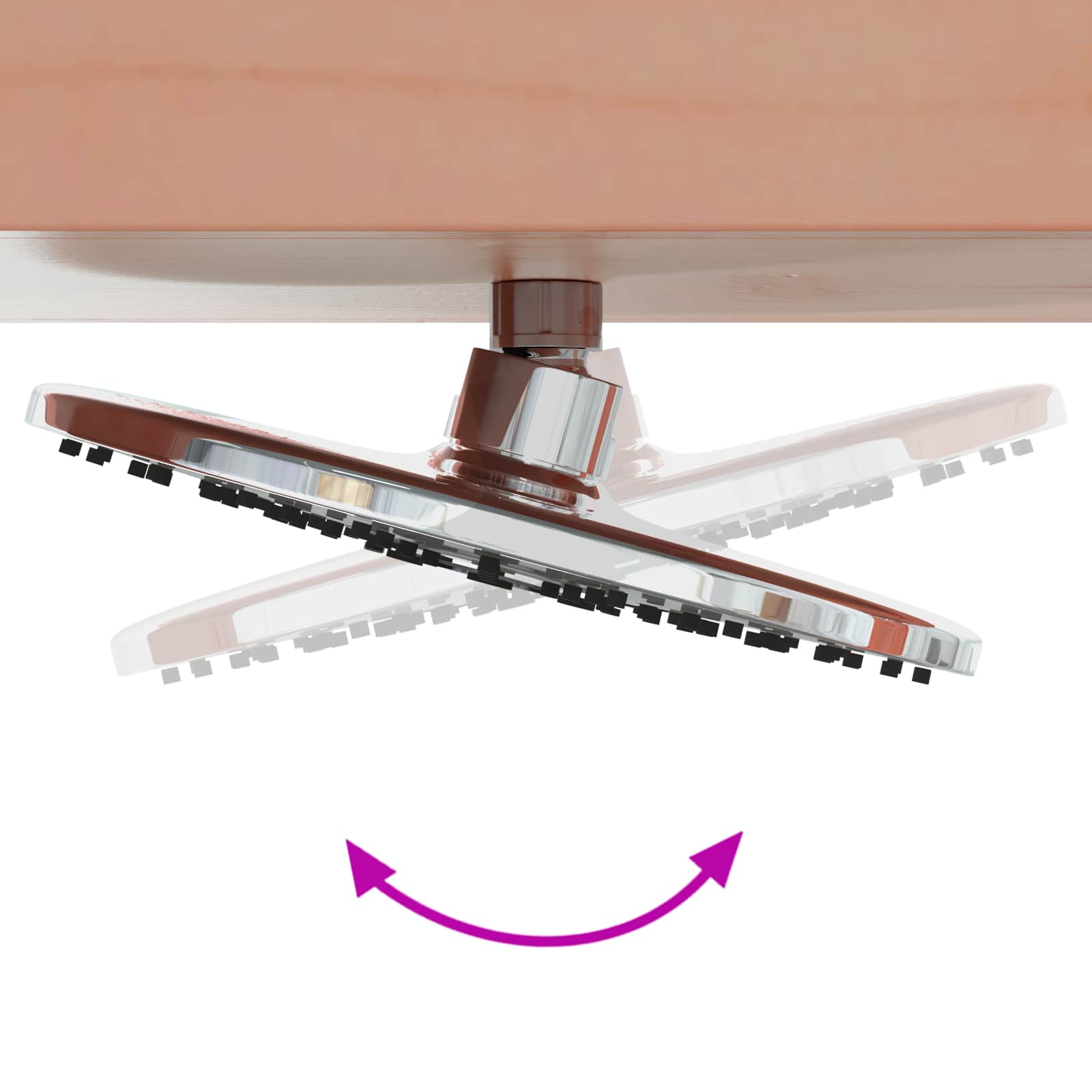 Buitendouche Naturel 137 x 23 x 226 cm Massief Douglas hout image 8