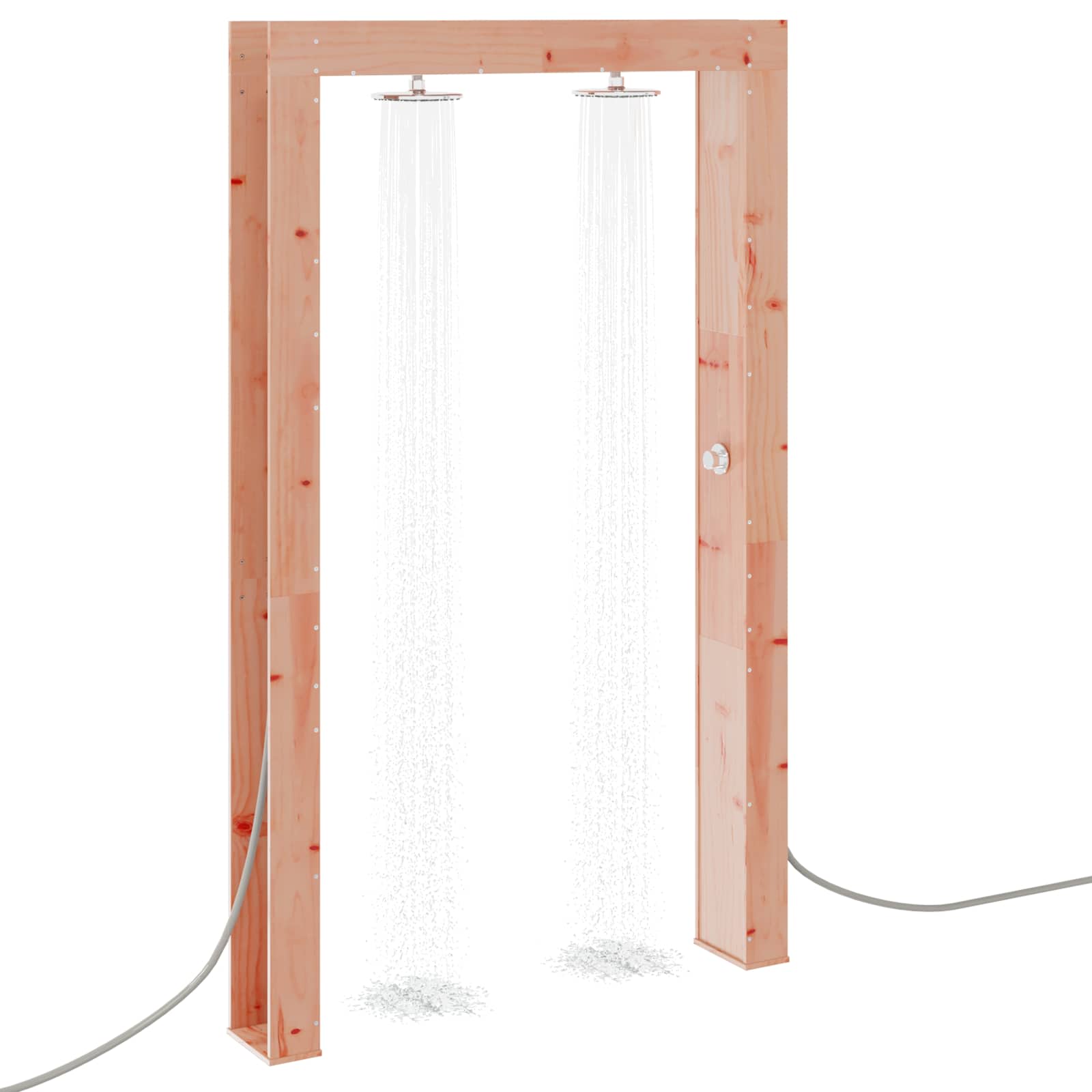 Buitendouche Naturel 137 x 23 x 226 cm Massief Douglas hout image 3