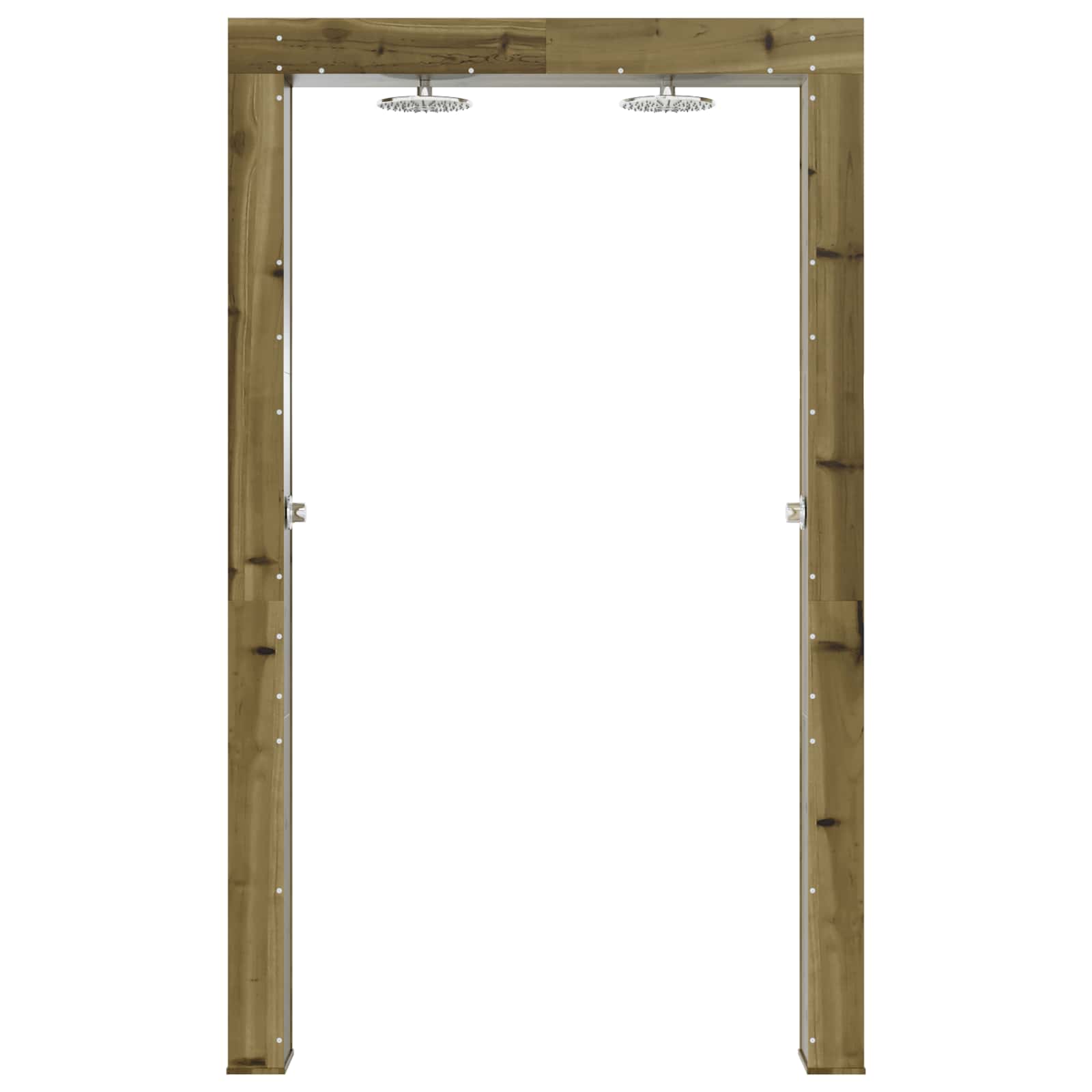 Buitendouche Naturel 137 x 23 x 226 cm Geïmpregneerd grenenhout image 4