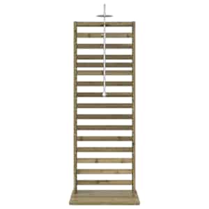 Venkovní sprcha 225 cm Přírodní - obrázek 4