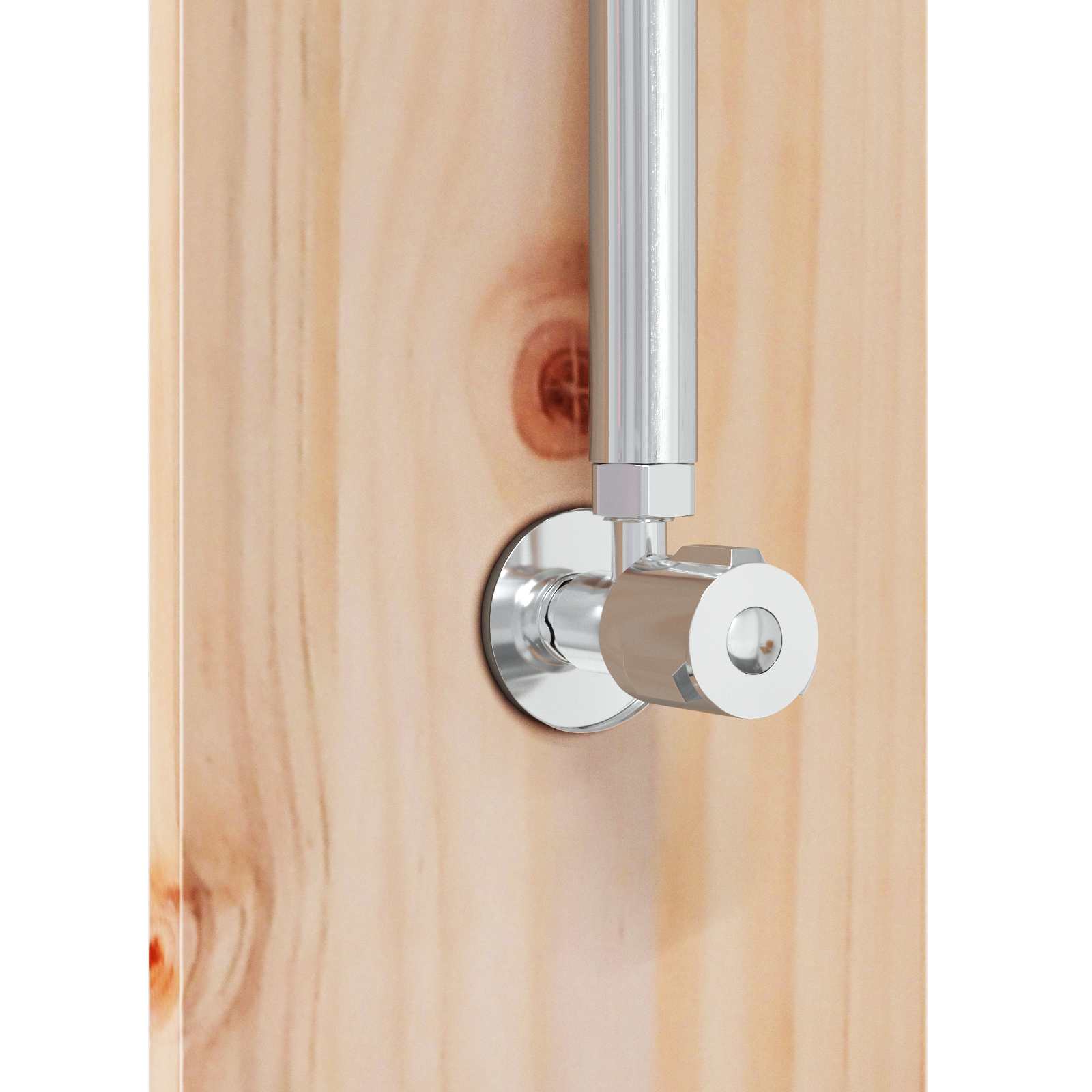 Buitendouche Naturel 24 x 19 x 246 cm Massief grenenhout image 7