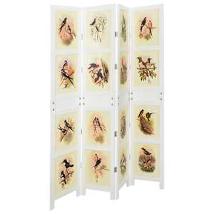 Romdivider Panel Bílá 212 x 165 cm MDF - obrázek 1