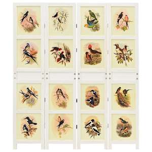 Romdivider Panel Bílá 212 x 165 cm MDF - obrázek 2