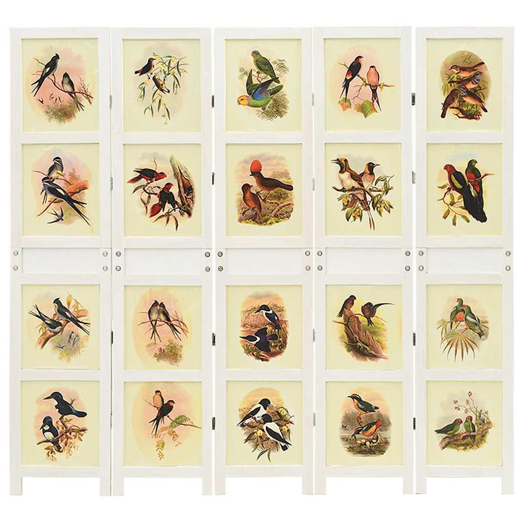 Ρομδιβίδερ Πάνελ Λευκό 212 x 165 εκ. MDF