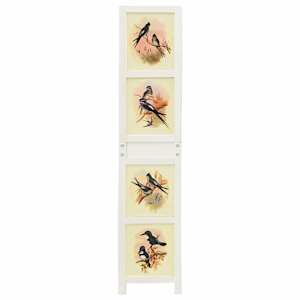 Romdivider Panel Bílá 212 x 165 cm MDF - obrázek 2