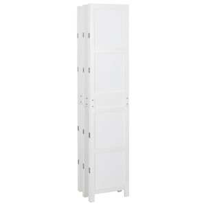 Romdivider Panel Bílá 212 x 165 cm MDF - obrázek 4