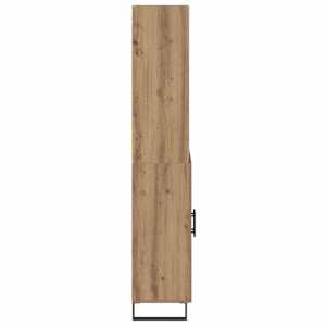 Vysoký bufet 2 pcs Artisanový dub 69,5 x 34 x 180 cm - obrázek 9
