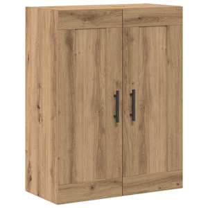 Vysoký bufet Artisanový dub 69,5 x 34 x 180 cm kompozitní dřevo - obrázek 5