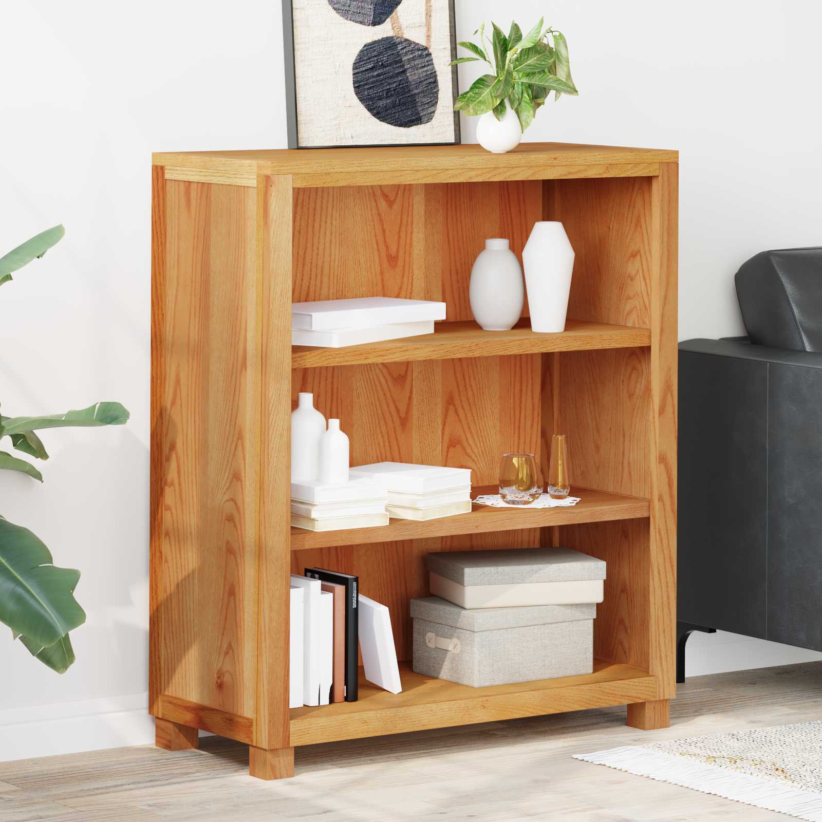 Kaappi säilytystilassa Ruskea Tekninen puu