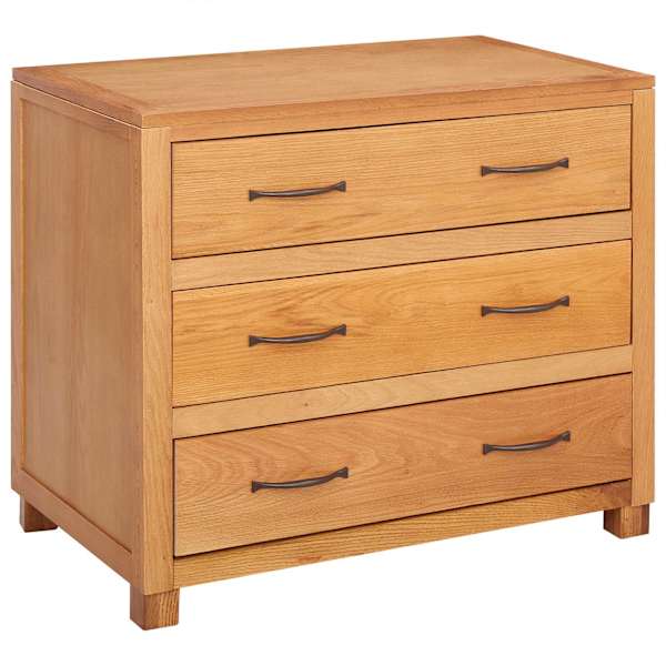 vidaXL Kapp sahtliga Pruun 80 x 50 x 70 cm Tugev Tamme Puit
