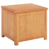 vidaXL Salvestuskarp ladustamisega 50 x 45 x 45 cm Tugev Tamme Puit