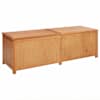 vidaXL Salvestuskarp 150 x 45 x 45 cm Tugev Tamme Puit
