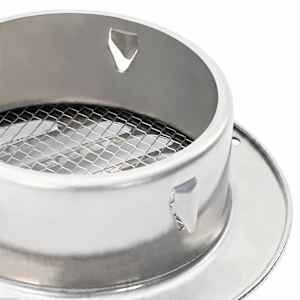 Kryty vzduchových ventilátorů 4 pcs Stříbrná 80 mm - obrázek 9
