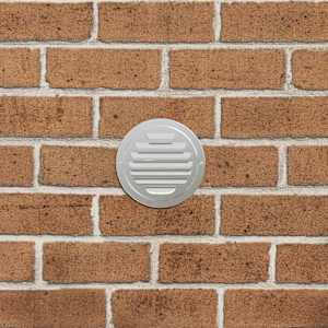 Kryty vzduchových ventilátorů 4 pcs Stříbrná 100 mm - obrázek 3