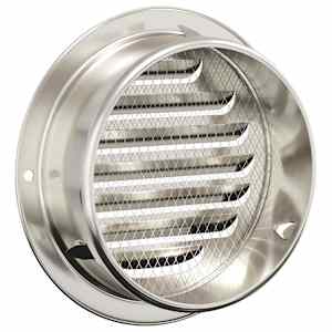 Kryty vzduchových ventilátorů 4 pcs Stříbrná 125 mm - obrázek 7