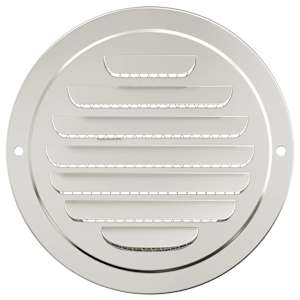 Kryty vzduchových ventilátorů 4 pcs Stříbrná 125 mm - obrázek 5