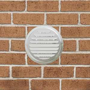 Kryty vzduchových ventilátorů 4 pcs Stříbrná 150 mm - obrázek 3