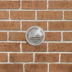 Kryty vzduchových ventilátorů 2 pcs Stříbrná 100 mm - obrázek 3