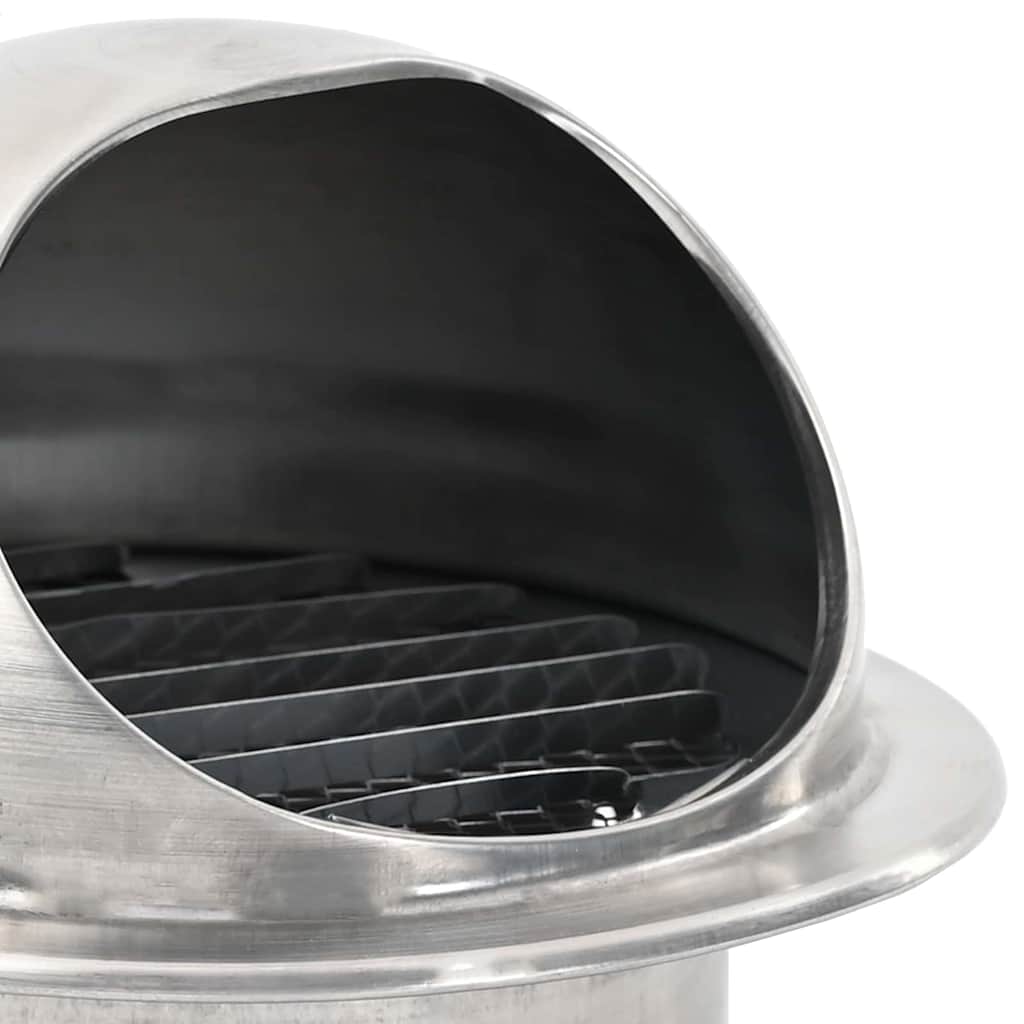 Luchtventilatie roosters 8 pcs Zilver 100 mm Roestvrij staal image 8