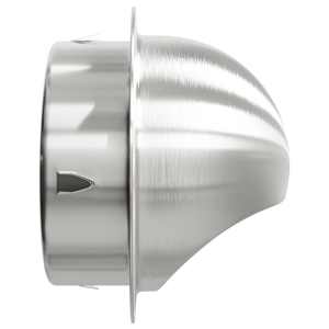 Kryty vzduchových ventilátorů 2 pcs Stříbrná 150 mm - obrázek 6