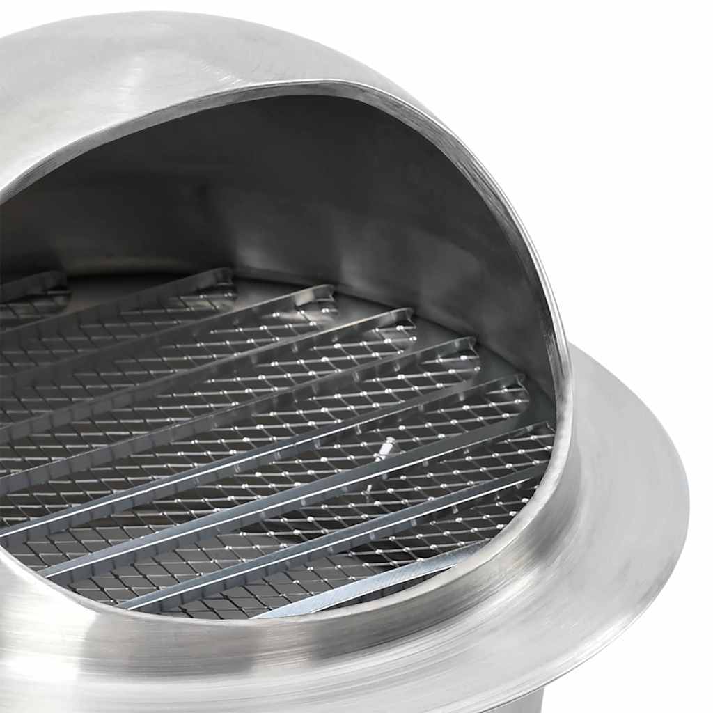 Luchtventilatie roosters 2 pcs Zilver 200 mm Roestvrij staal image 8