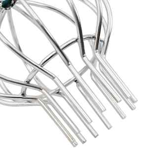 Ochrana listů okapů 2 pcs Stříbrná 110 mm Nerezová ocel - obrázek 8