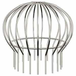 Ochrana listů okapů 8 pcs Stříbrná 160 mm Nerezová ocel - obrázek 5