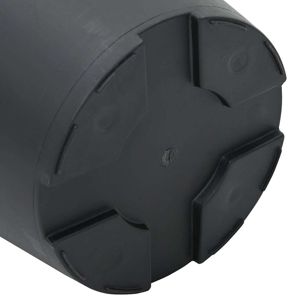 Okrogli cvetlični lonec 24 pcs Črna Ø 12,5 x 10 cm Plastika - slika 8