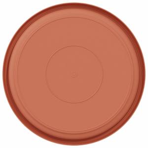Kruhový květinový tácek 6 pcs Cihlově červená Ø 27 x 2,5 cm - obrázek 6