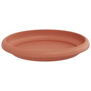 Kruhový květinový tácek 24 pcs Cihlově červená Ø 14 x 2 cm - obrázek 5