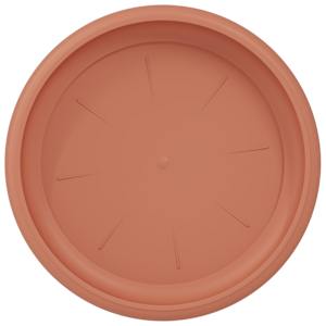 Kruhový květinový tácek 24 pcs Cihlově červená Ø 14 x 2 cm - obrázek 7