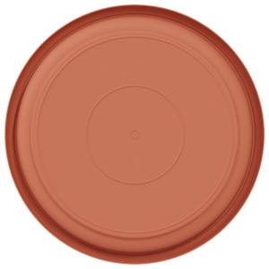 Kruhový květinový tácek 24 pcs Cihlově červená Ø 14 x 2 cm - obrázek 6