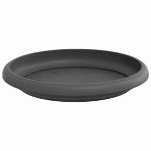 Kruhový květinový tácek 24 pcs Černá Ø 14 x 2 cm Plast - obrázek 5