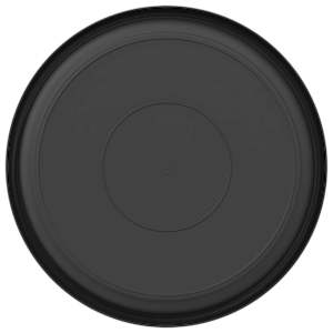 Kruhový květinový tácek 24 pcs Černá Ø 27 x 2,5 cm Plast - obrázek 6