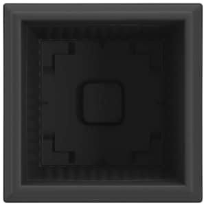 Čtvercový květináč 6 pcs Černá 23 x 23 x 17,5 cm Plast - obrázek 7
