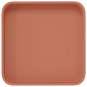 Čtvercový květinový tác 24 pcs Cihlově červená 15 x 15 x 2 cm - obrázek 7