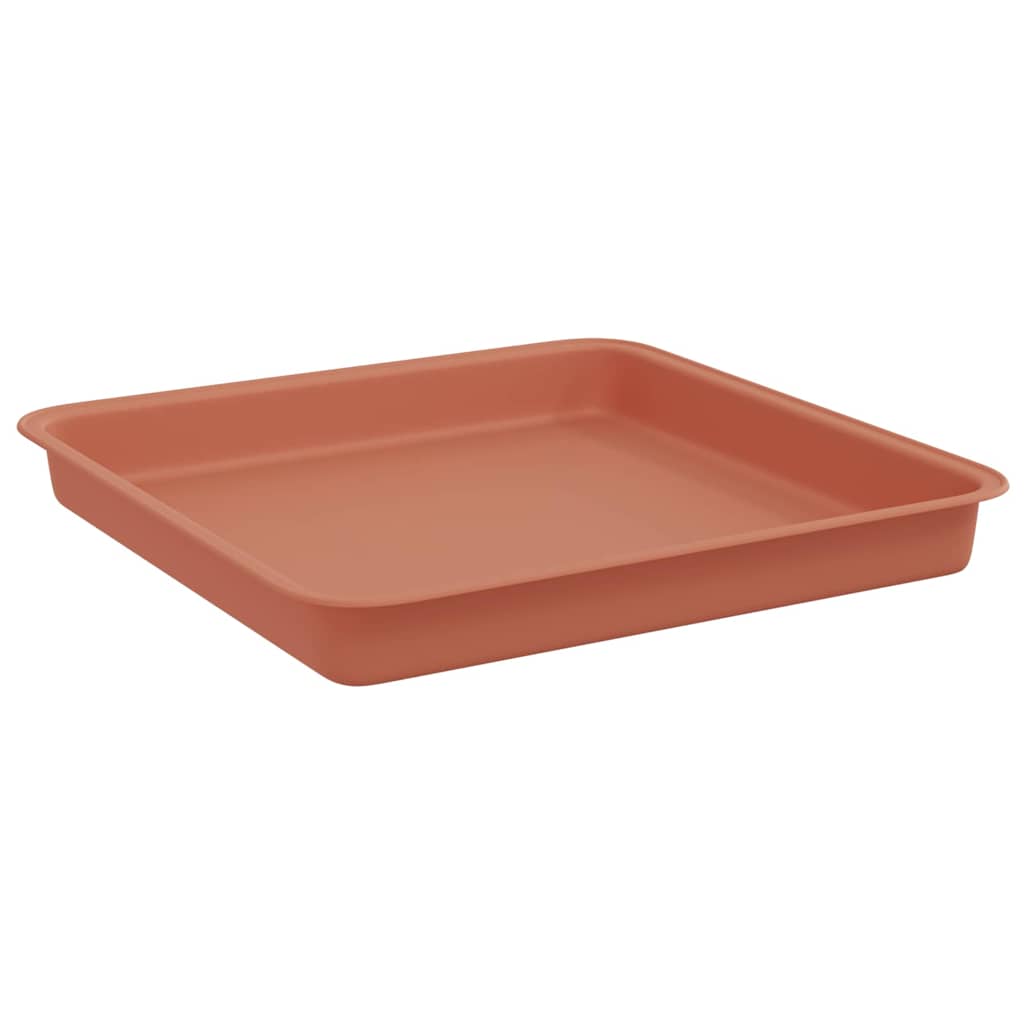 Vierkante Bloemenschotel 24 pcs Baksteenrood 18 x 18 x 2 cm image 5