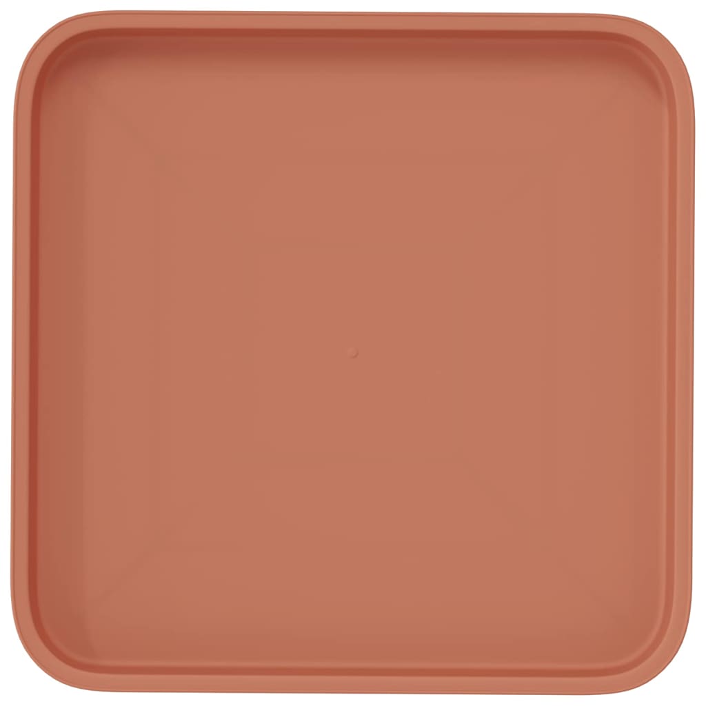 Vierkante Bloemenschotel 24 pcs Baksteenrood 32 x 32 x 2,5 cm image 7