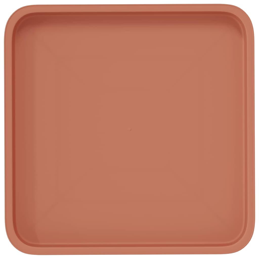 Vierkante Bloemenschotel 24 pcs Baksteenrood 36 x 36 x 2.5 cm image 7