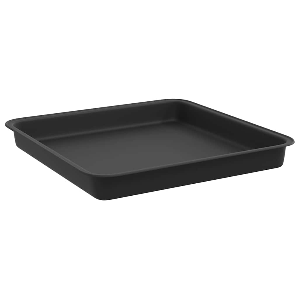 Vierkante Bloemenschotel 24 pcs Zwart 18 x 18 x 2 cm Kunststof image 5