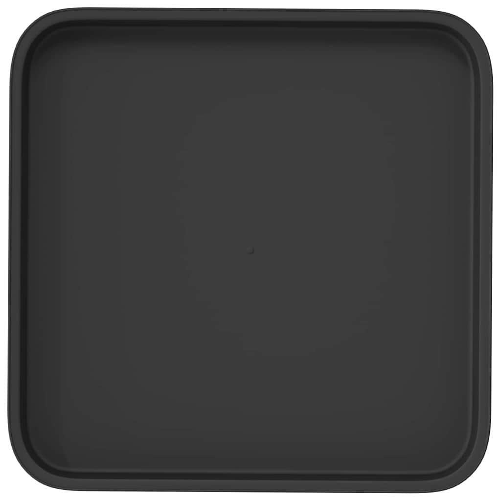 Vierkante Bloemenschotel 24 pcs Zwart 32 x 32 x 2,5 cm image 7