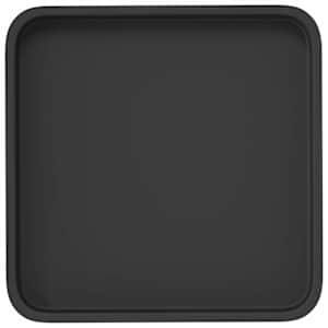 Čtvercový květinový tác 24 pcs Černá 36 x 36 x 2.5 cm Plast - obrázek 7